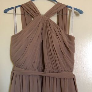 Neutral Bridesmaids Dress
